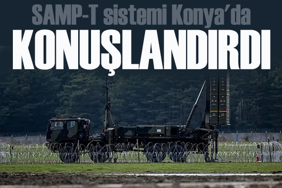 Konya'ya SAMP-T sistemi! MSB detayları paylaştı
