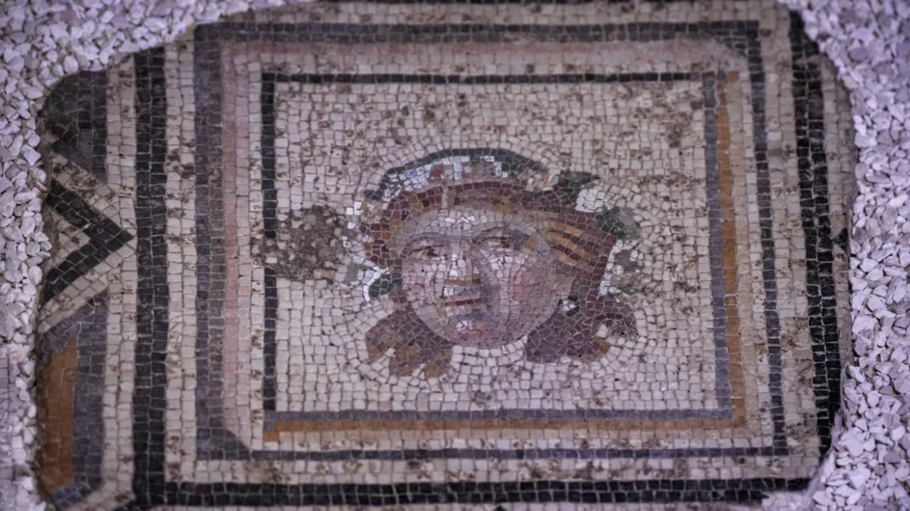 ABD'den iade edilen Zeugma mozaik paneli evine kavuştu