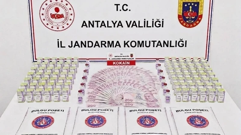Antalya’da uyuşturucu operasyonu: 15 şüpheli tutuklandı