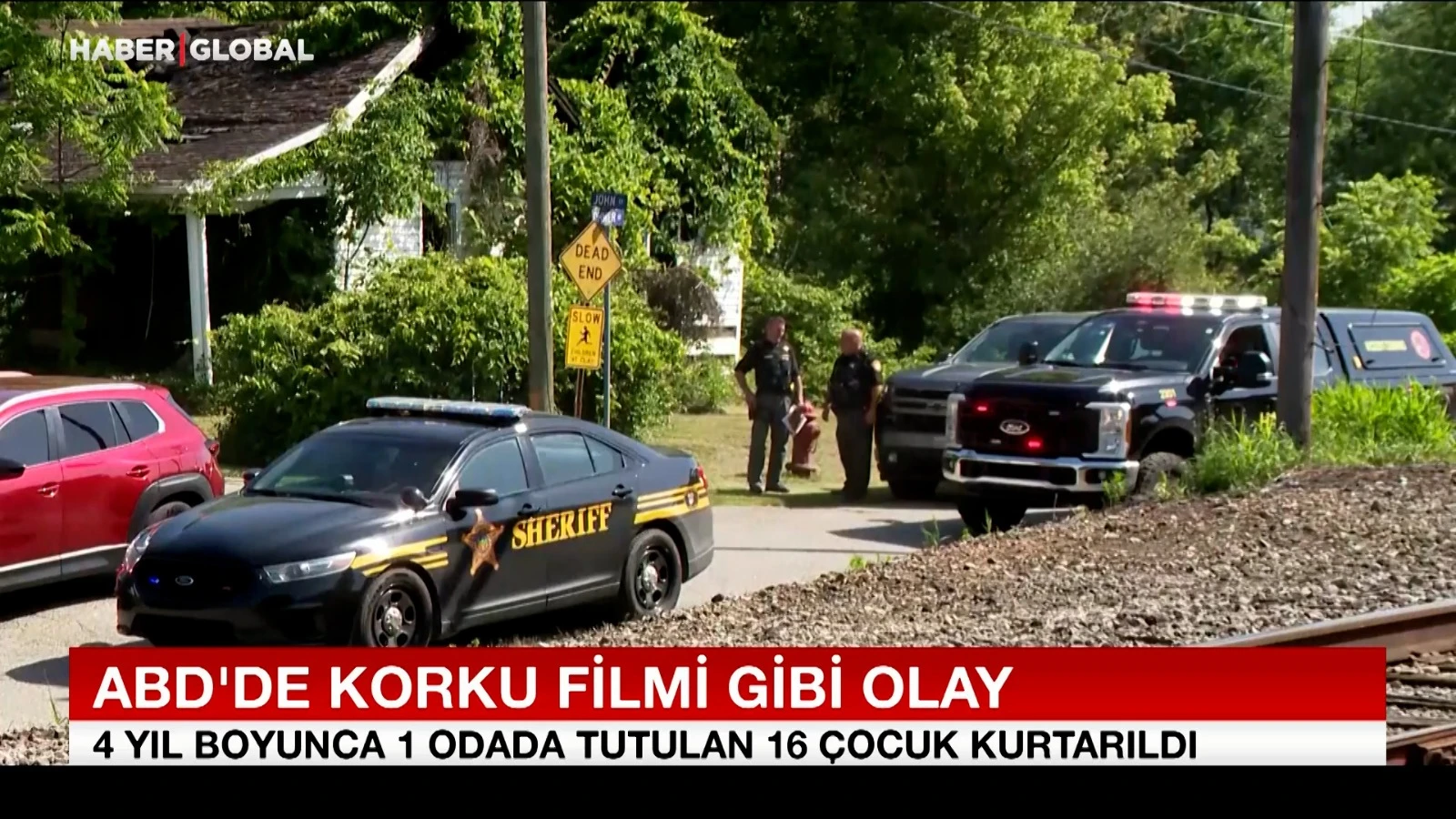 ABD’de korku filmi gibi olay! 4 yıl boyunca 1 odada tutulan 16 çocuk kamerada