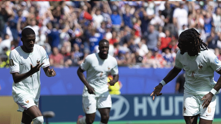 Dembele maça damga vurdu! Fransa grubu lider bitirdi