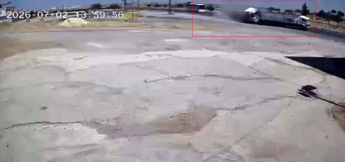 Viranşehir'deki ölümlü trafik kazasının güvenlik kamerası görüntüleri ortaya çıktı
