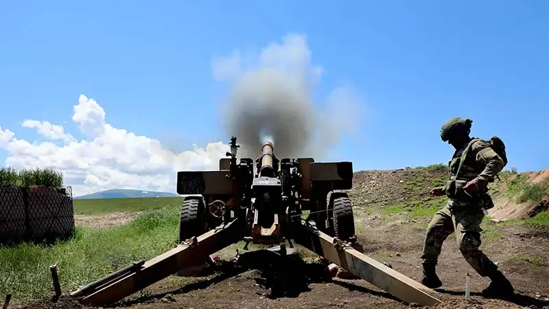 Mehmetçik, ağır silah atışları gerçekleştirdi