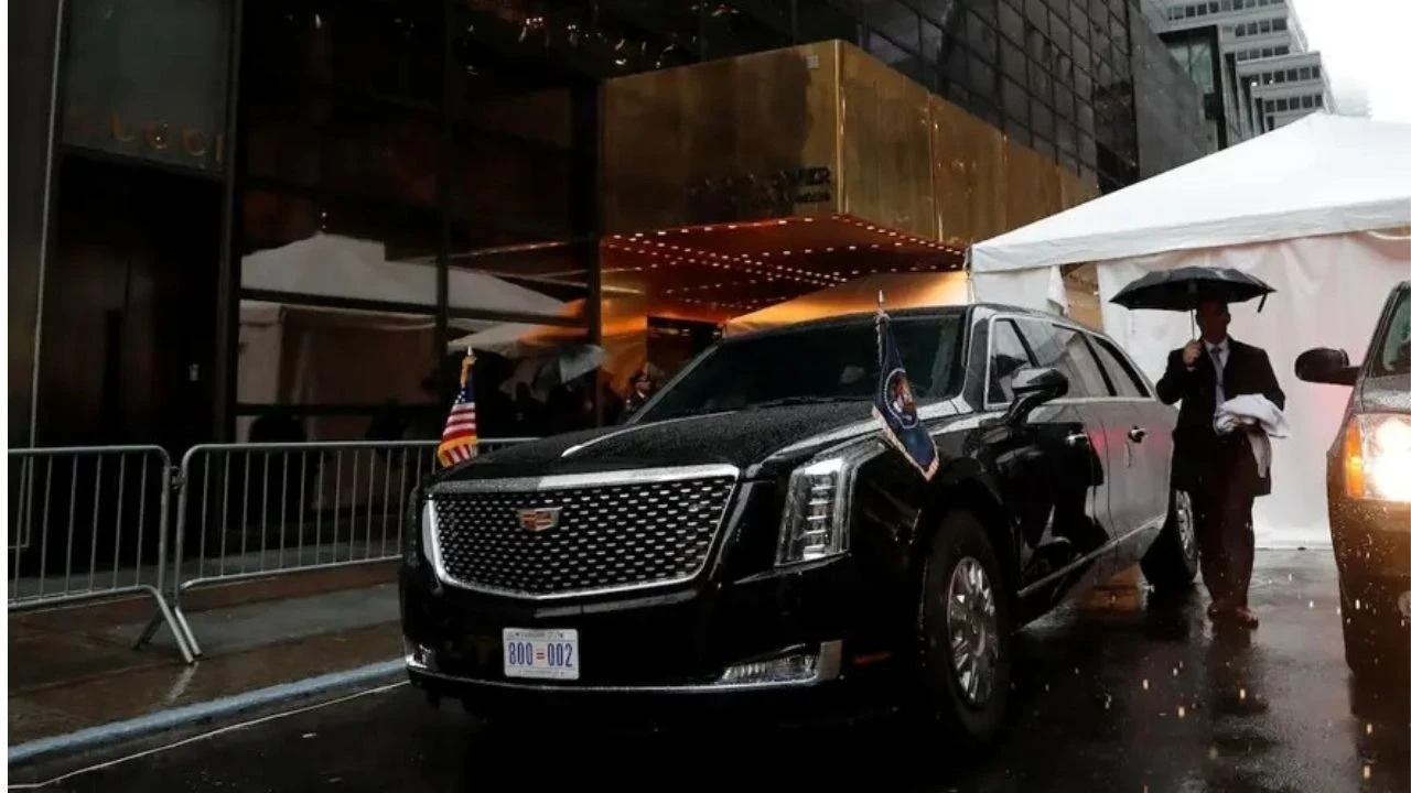 Trump'ın 'Canavar'ı Ankara'da bir kez daha depoyu doldurdu! Konvoy kameralara yansıdı