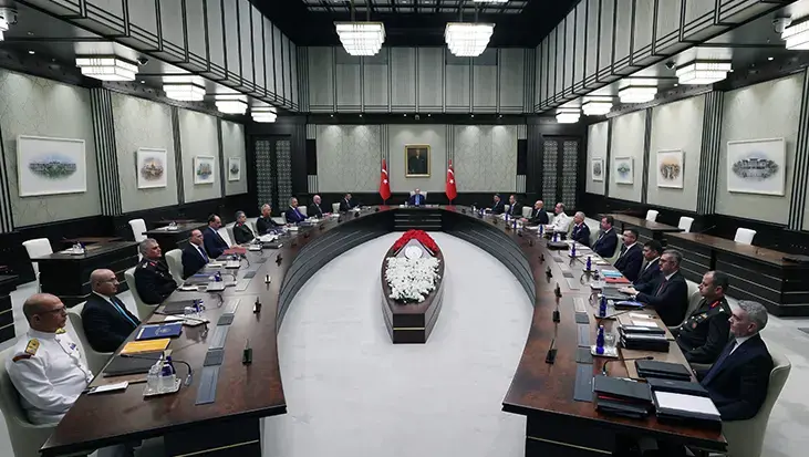 MGK, Cumhurbaşkanı Erdoğan başkanlığında toplandı