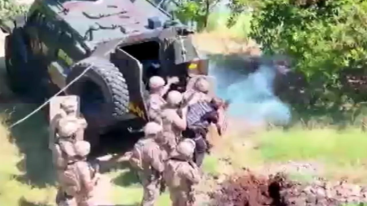 Polisle çatışan firari yakalandı