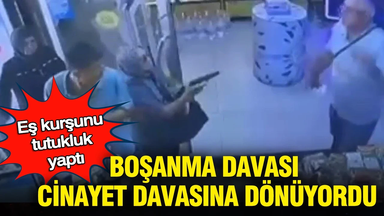 Boşanma aşamasındaki eşini vurmak istedi, silah tutukluk yapınca faciadan dönüldü