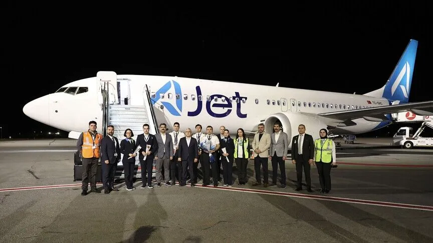 AJet'in Sivas-Köln uçak seferleri başladı