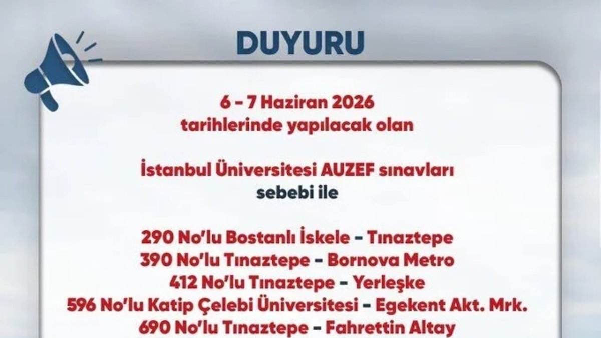 ESHOT duyurdu! İzmir'de 5 hatta sefer düzenlemesi