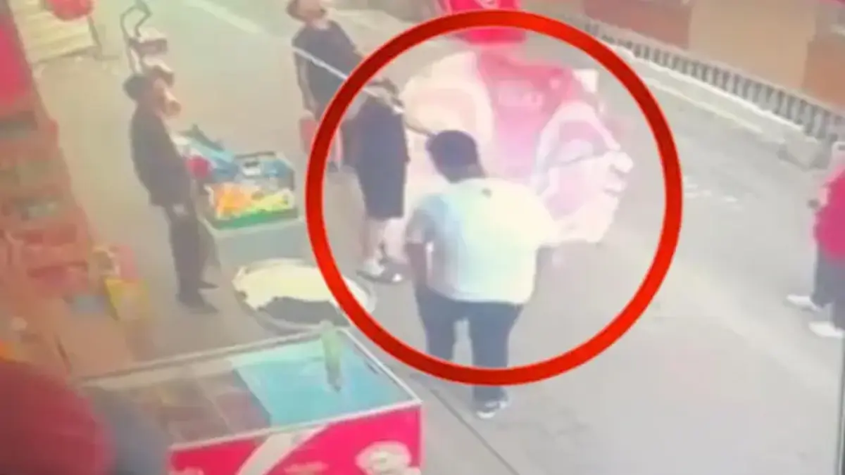 Yürekleri ısıtan olay! 8. kattan düşen yavru kediyi şemsiyeyle kurtardılar