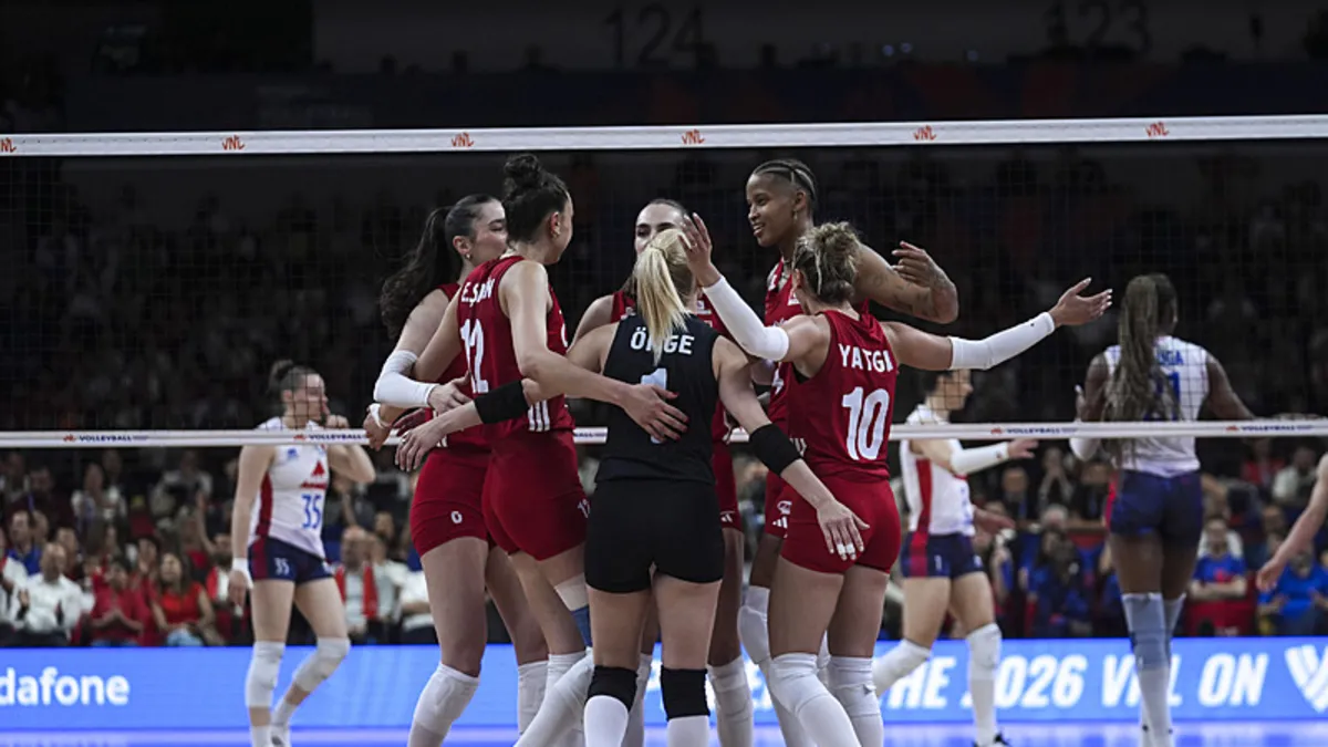 A Milli Kadın Voleybol Takımı, Fransa’ya set vermedi1