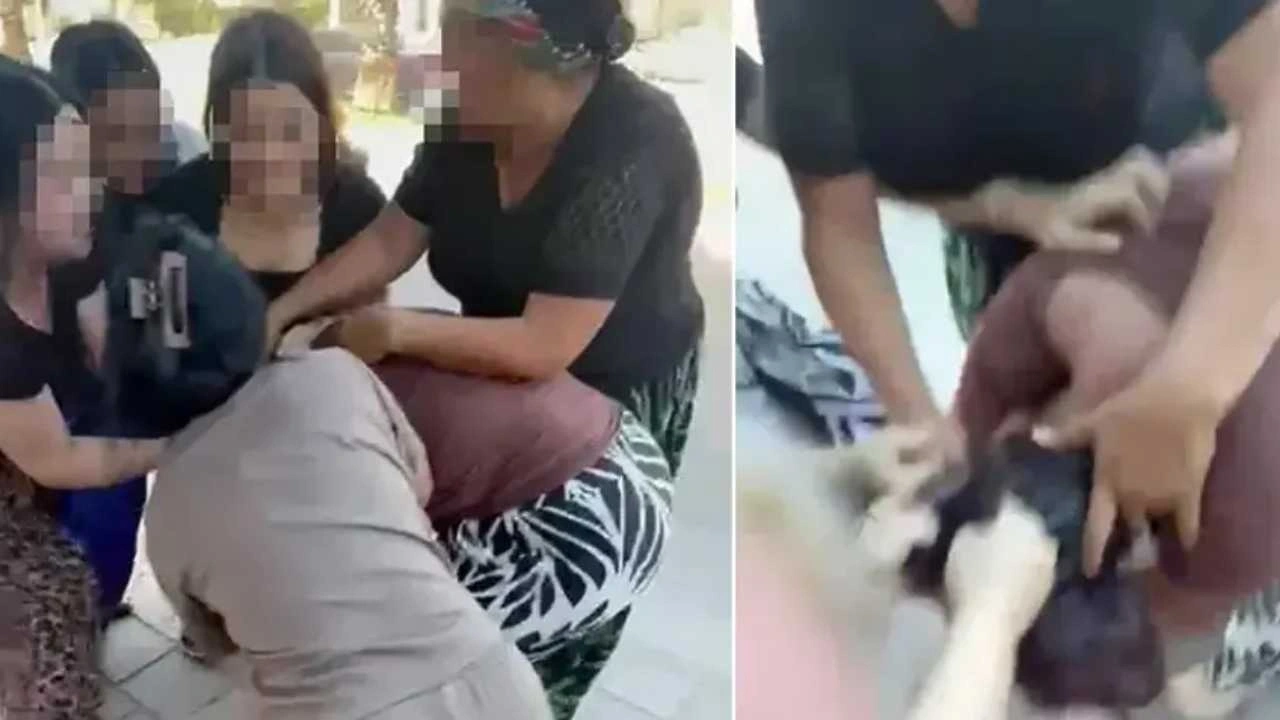Kızının gözü önünde kabusu yaşadı: Sokak ortasında çirkin saldırı!