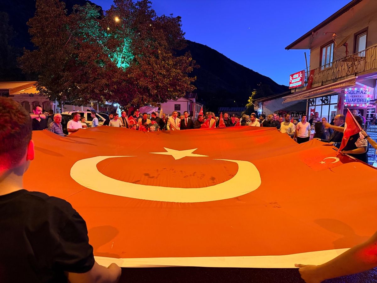 Sivas'ta 15 Temmuz etkinlikleri coşkuyla kutlandı