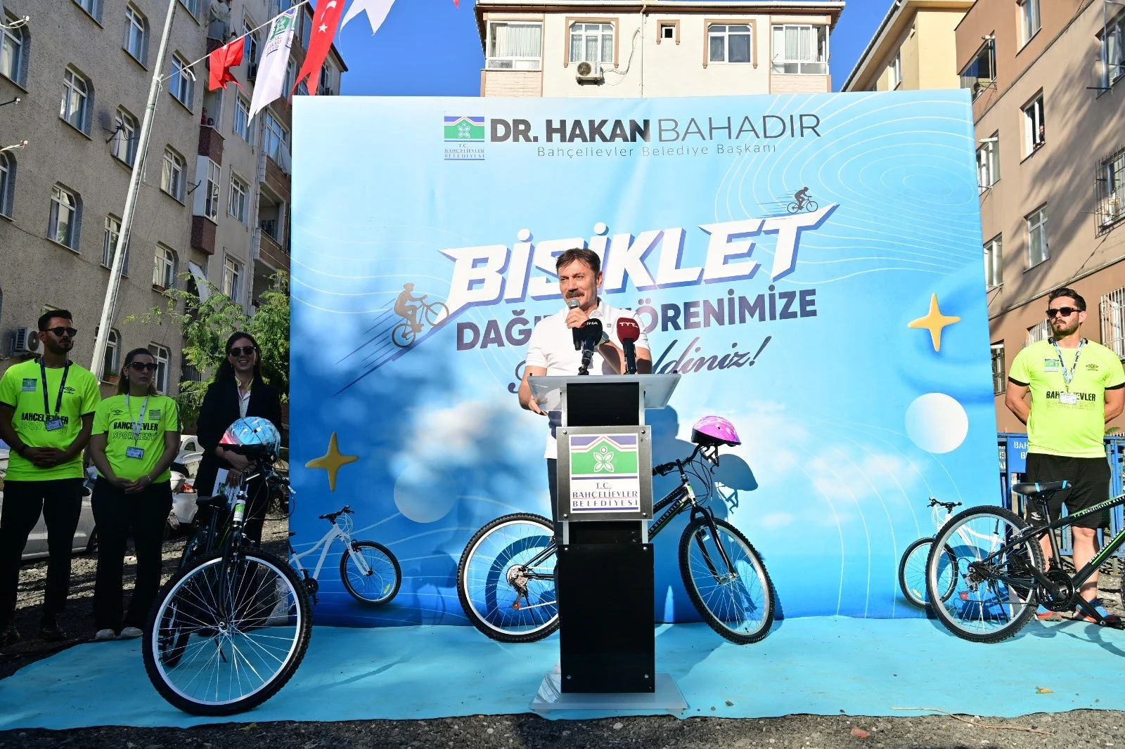 Bahçelievler’de 4 Bin 200 Çocuk Bisikletine Kavuştu