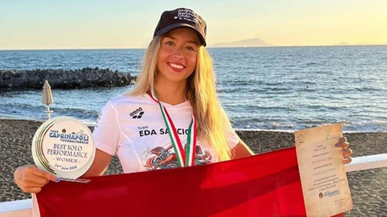 Eda Savcıgil’den tarihi zafer: Capri-Napoli’de birincilik