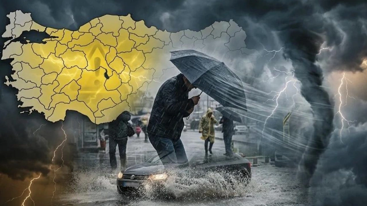 Kritik meteorolojik uyarı: 35 ilde AFAD alarmı verildi!