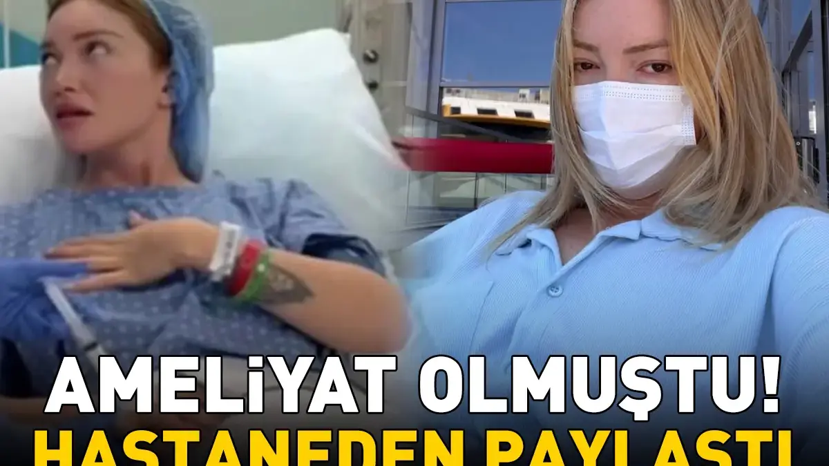 7. kez ameliyat olmuştu! Danla Bilic'ten hastaneden paylaşım!