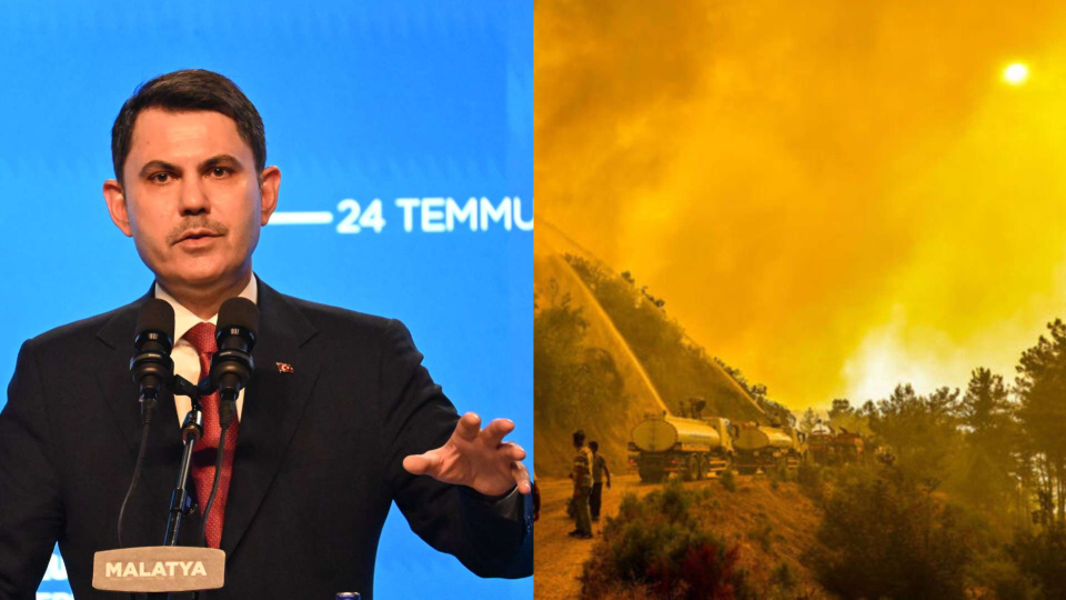 Çevre, Şehircilik ve İklim Değişikliği Bakanı Murat Kurum'dan Manavgat'taki orman yangınının 5. yılına ilişkin paylaşım