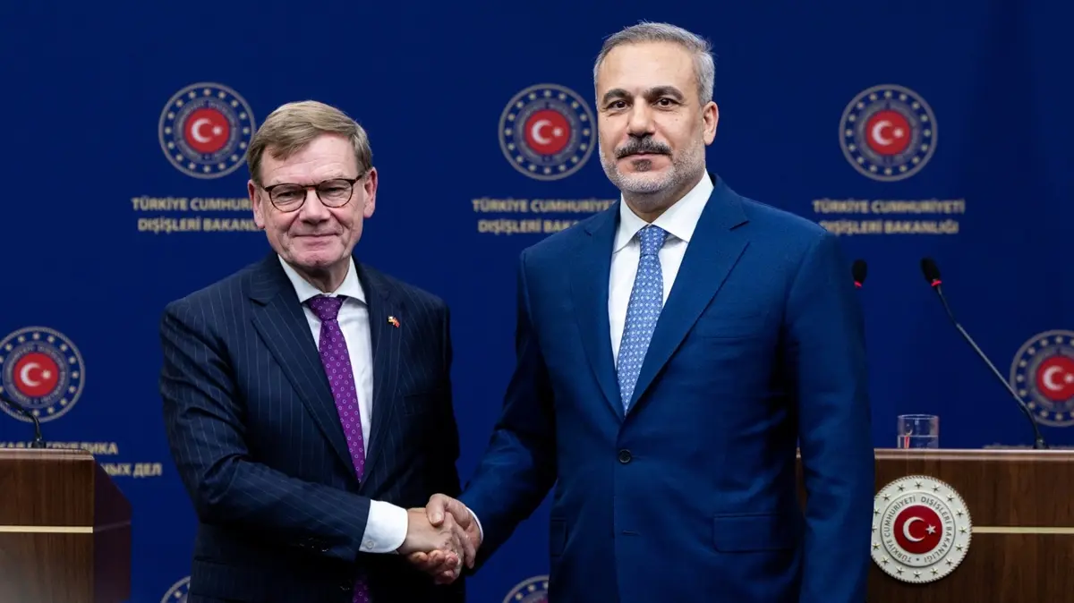 Bakan Fidan Alman mevkidaşıyla görüştü