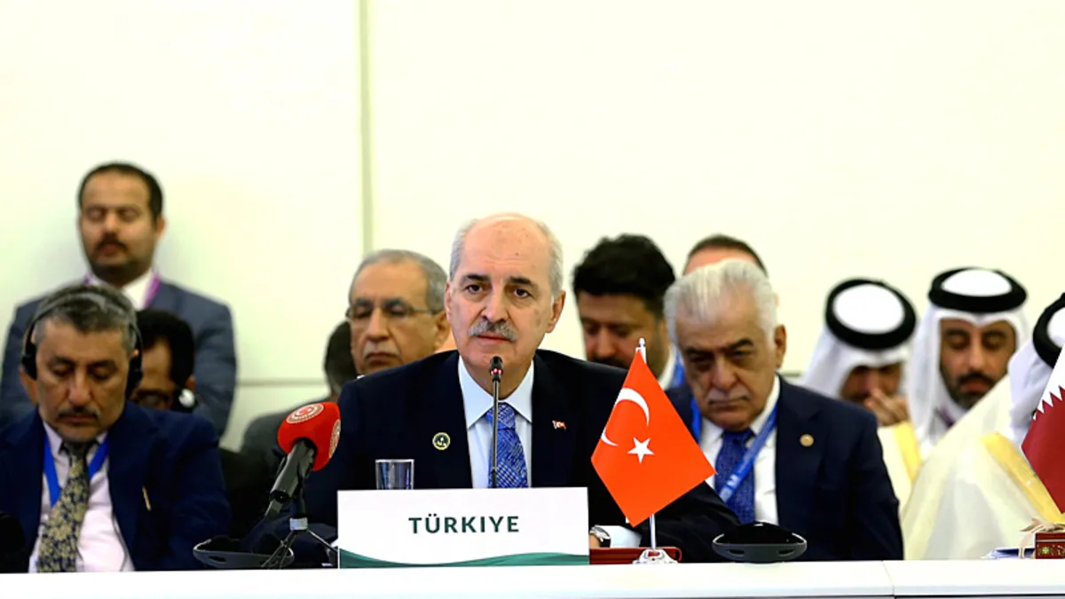 TBMM Başkanı Kurtulmuş, İSİPAB Konferansı'na katıldı