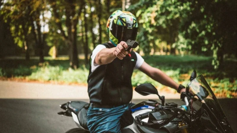Motosikletli tetikçilere darbe