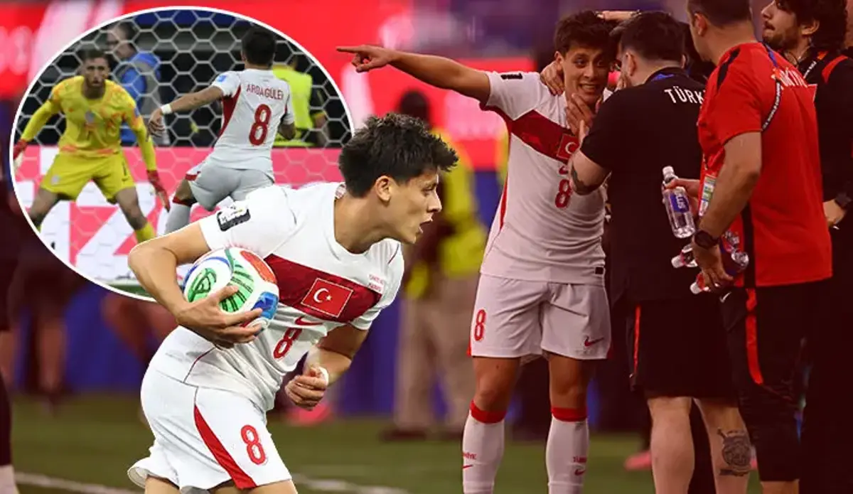 24 yıl sonra gelen gol! Arda Güler tarihe geçti