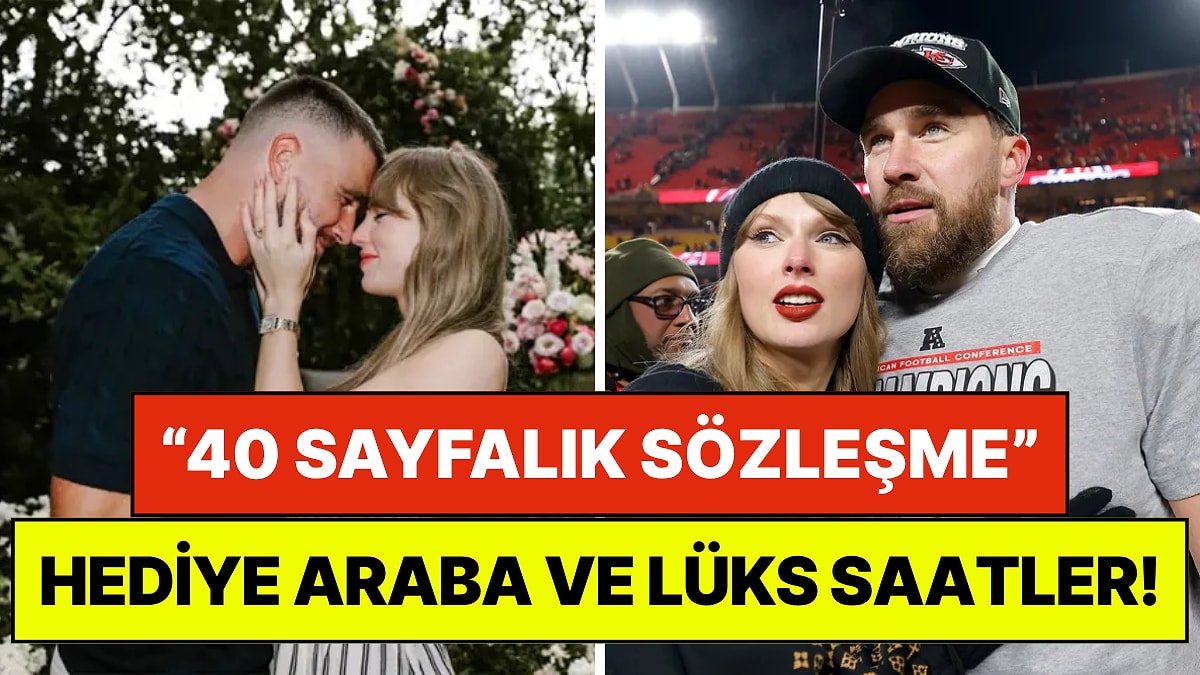Evlilik Sözleşmesinden, Pahalı Hediyelere: Taylor Swift & Travis Kelce Düğününe Dair Çok Konuşulan İddialar