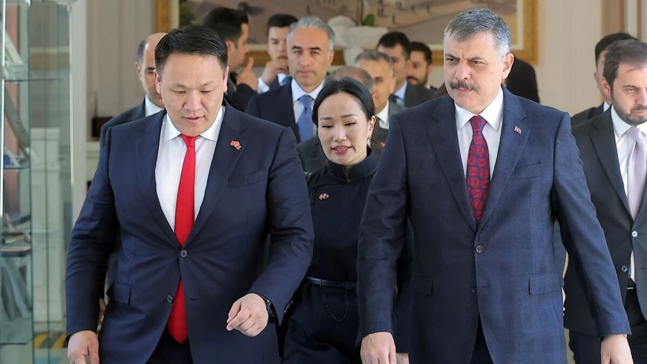 İçişleri Bakanı Mustafa Çiftçi Moğolistan Başbakan Yardımcısı Nomtoibayar ile Ankara'da görüştü