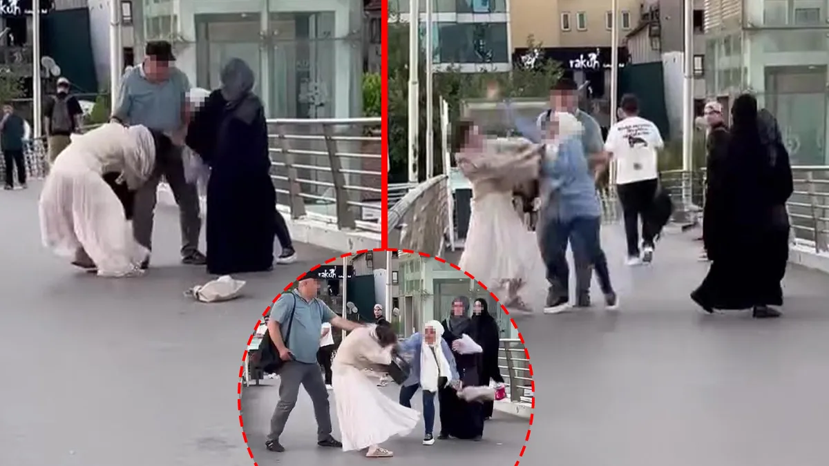 Kocaeli’de dehşet anları! Tartışma büyüyerek kavgaya dönüştü: Hemcinsinin saçlarından tutup…
