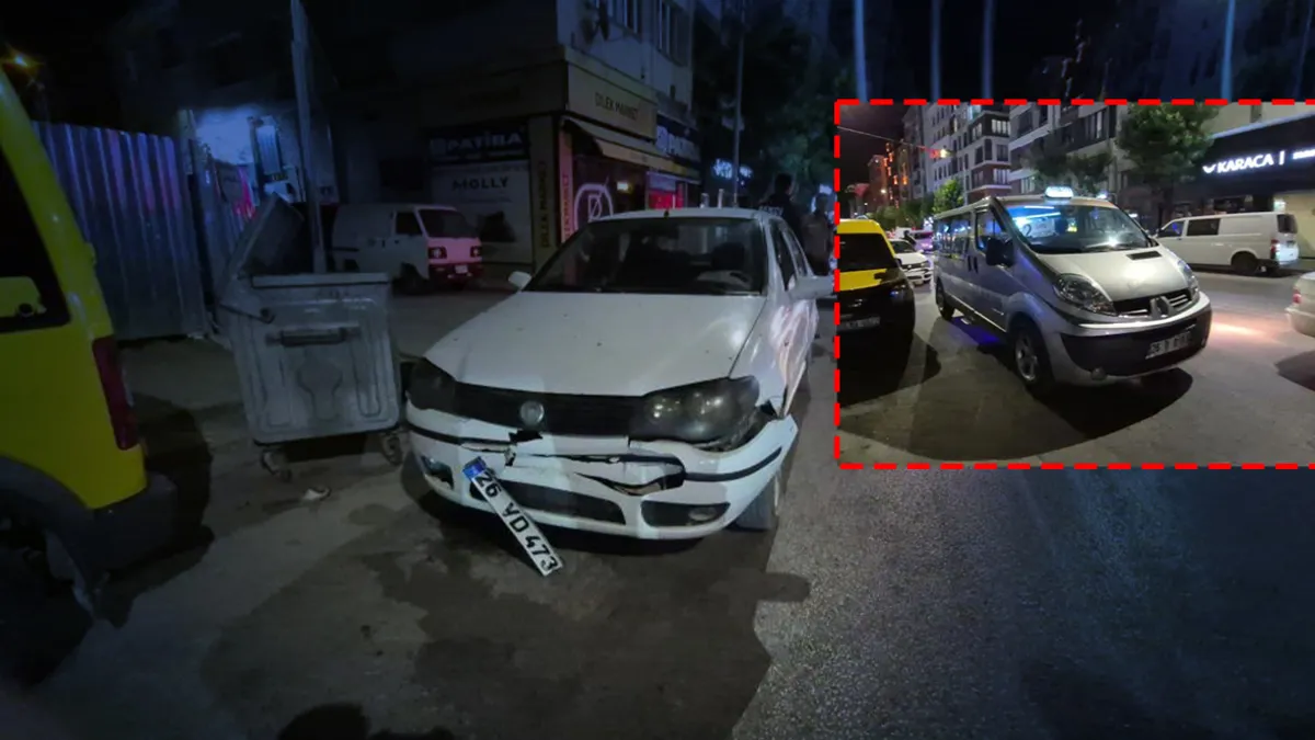 Eskişehir'de kaza! Minibüs sürücüsü para sayarken önündeki araca çarptı: 1'i çocuk 2 yaralı