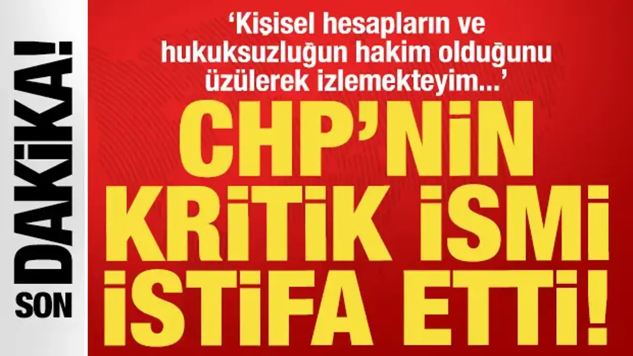 SON DAKİKA: CHP'li Adnan Beker, partisinden istifa etti