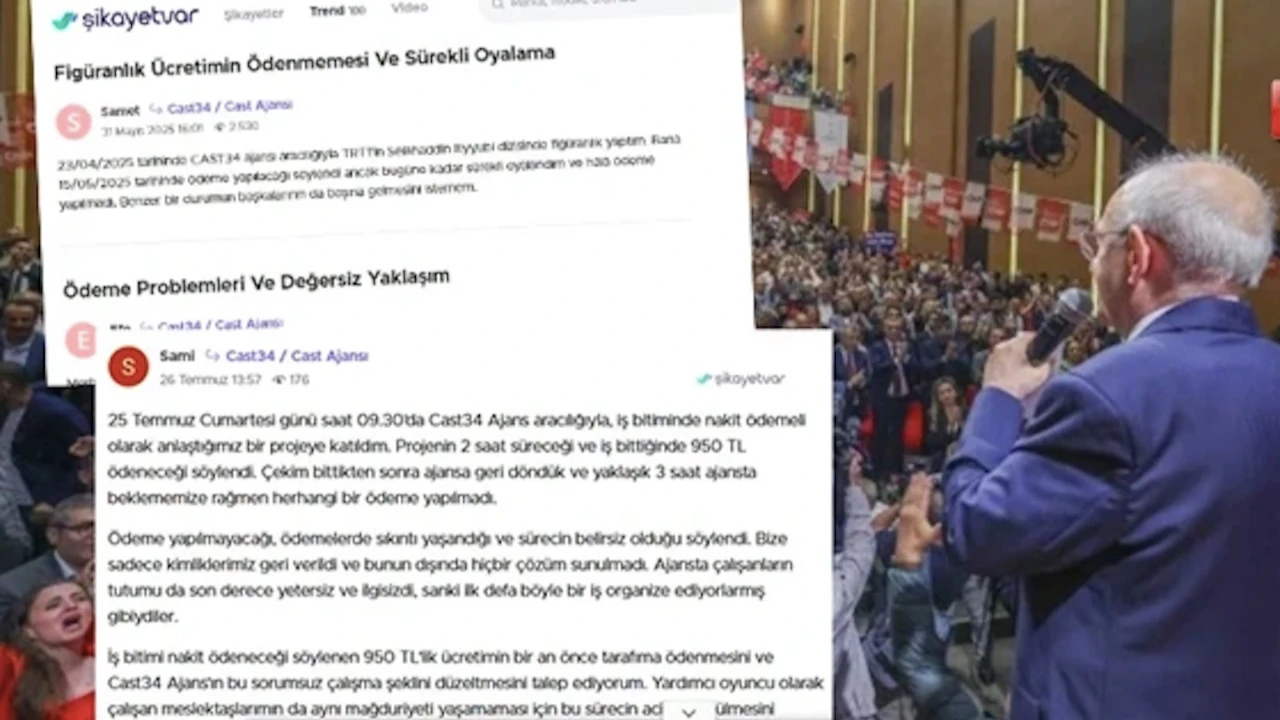 CHP'deki figüran krizinde yeni gelişme: Şikâyet paylaşımı ortaya çıktı