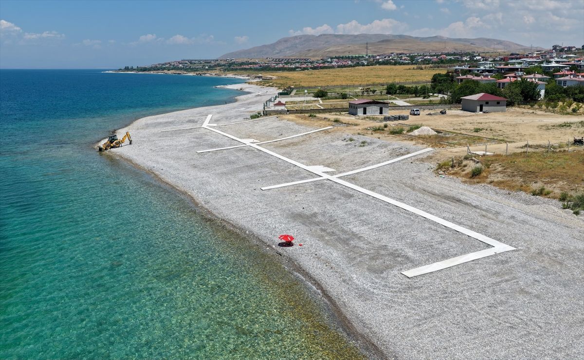 Van'da 3 yeni halk plajı için çalışmalar sürüyor