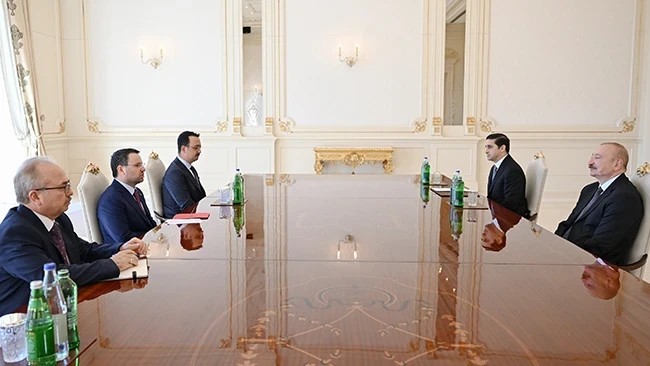 Azerbaycan Cumhurbaşkanı Aliyev, Adalet Bakanı Gürlek'i kabul etti