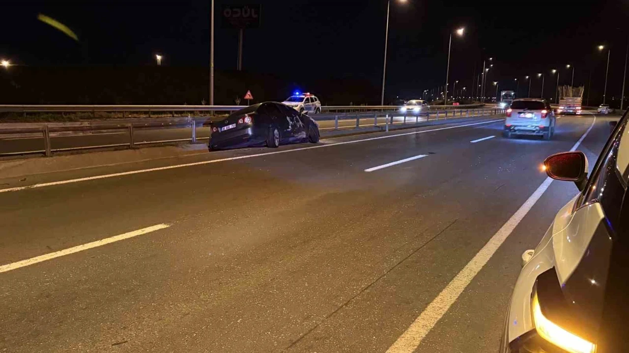 Kayseri’de iki otomobilin çarpıştığı kazada 3 yaşındaki bebek yaralandı