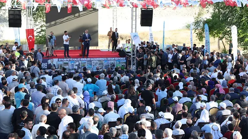 Şanlıurfa'da yıkılan cezaevinin yerine belediye hizmet binası yapılıyor
