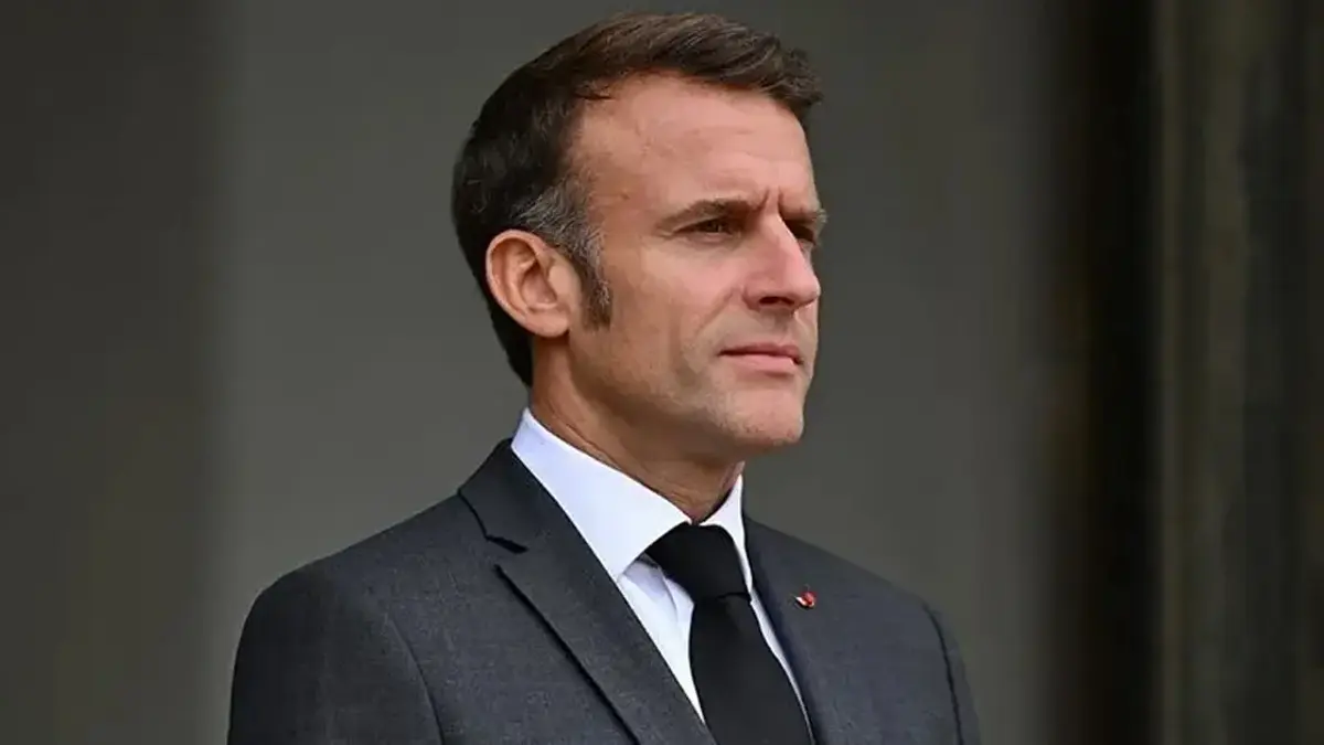 Fransa Cumhurbaşkanı Macron, Ankara'ya geldi
