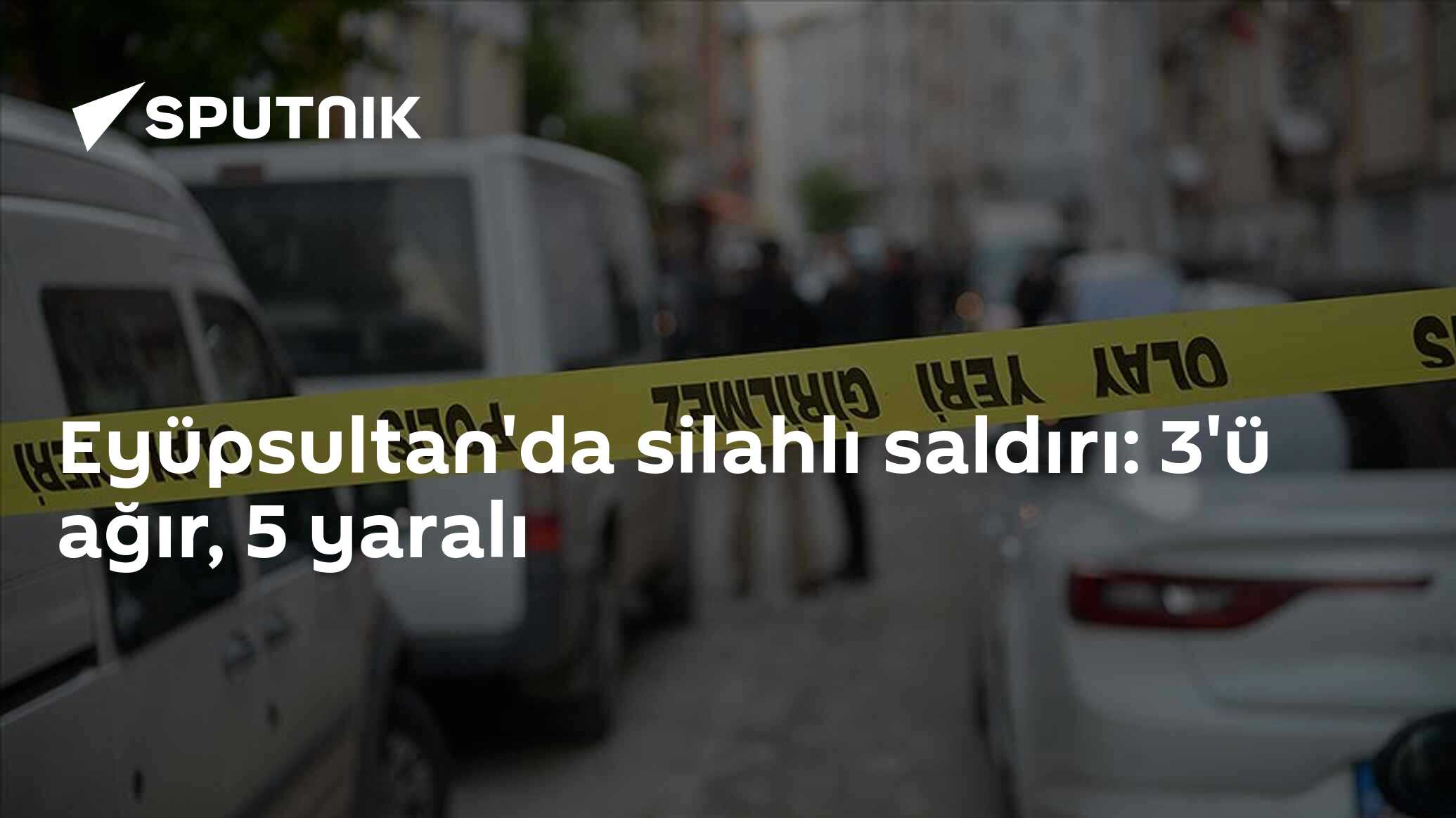 Eyüpsultan'da silahlı saldırı: 3'ü ağır, 5 yaralı