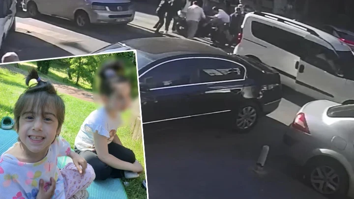 Kağıthane’de 5 yaşındaki Zümre'nin öldüğü kazada yeni görüntüler!