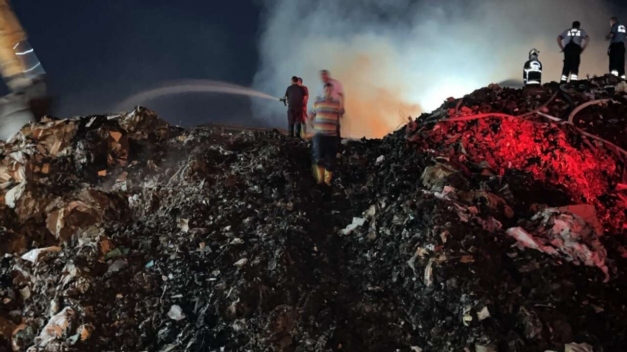 Gaziantep’te kağıt fabrikasındaki yangın kontrol altına alındı