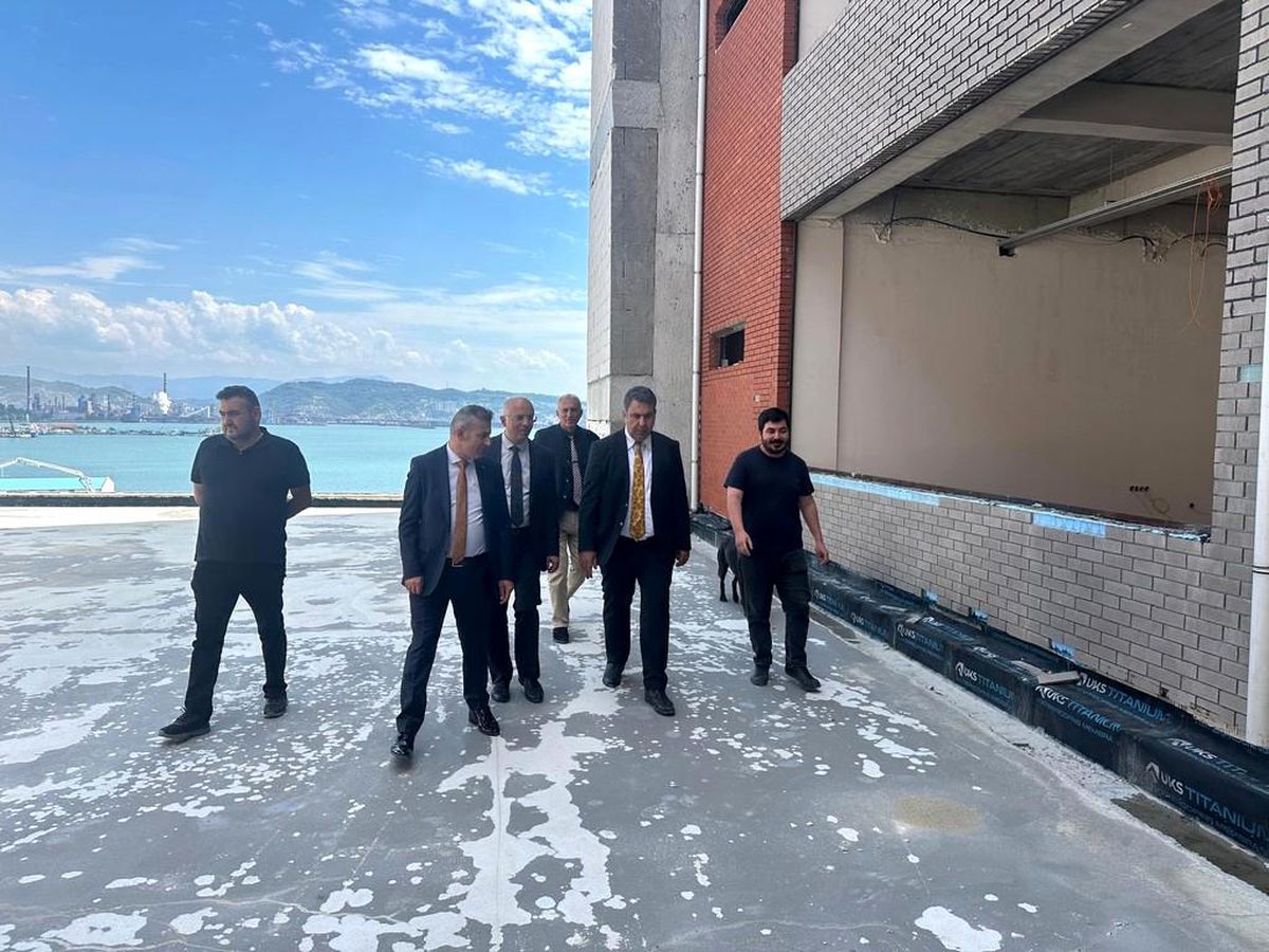 BEUN’un Karadeniz Ereğli Kampüsü’nde İnşaat Çalışmalarında Sona Yaklaşıldı