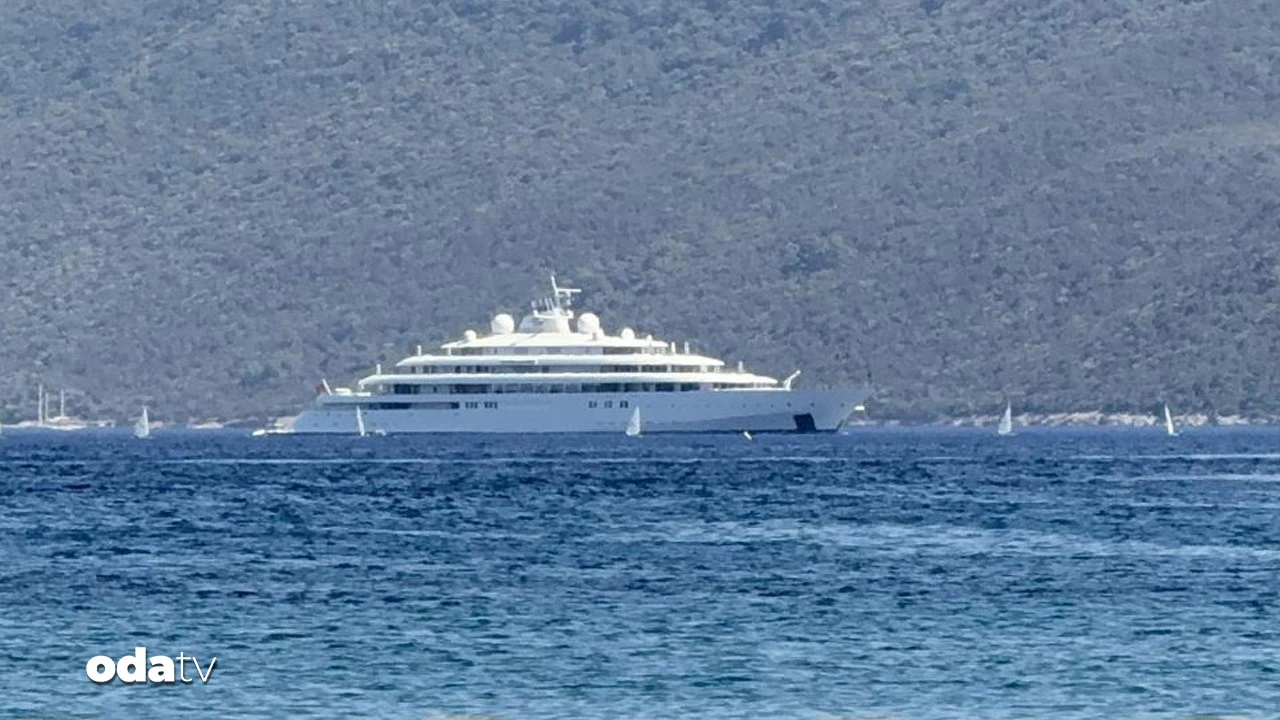 150 milyon dolarlık yüzen saray Bodrum’da