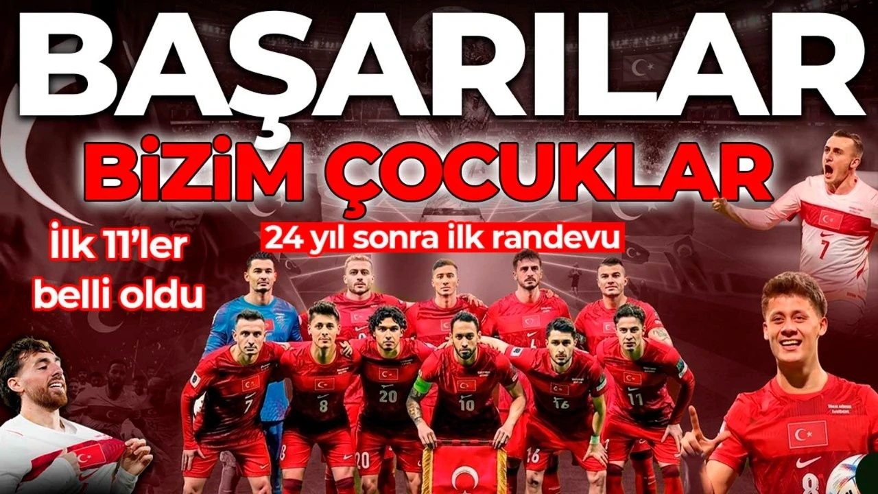 Haydi çocuklar, Türkiye sizinle! Dünya Kupası’nda sahne bizim! Türkiye- Avustralya maçında ilk 11’ler açıklandı