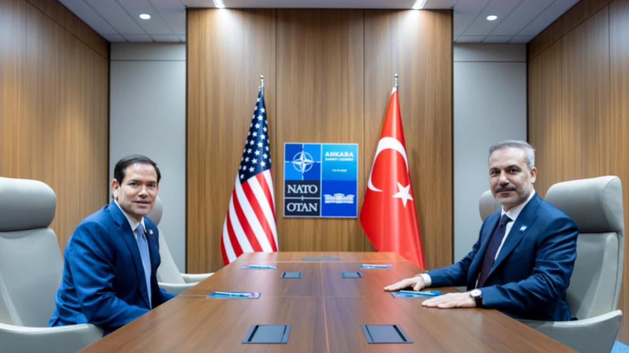 Bakan Fidan, ABD Dışişleri Bakanı Rubio ile görüştü