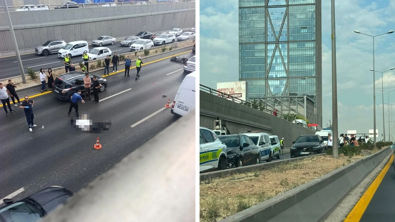 Ankara'da feci motosiklet kazası: Uzman çavuş yaşamını yitirdi