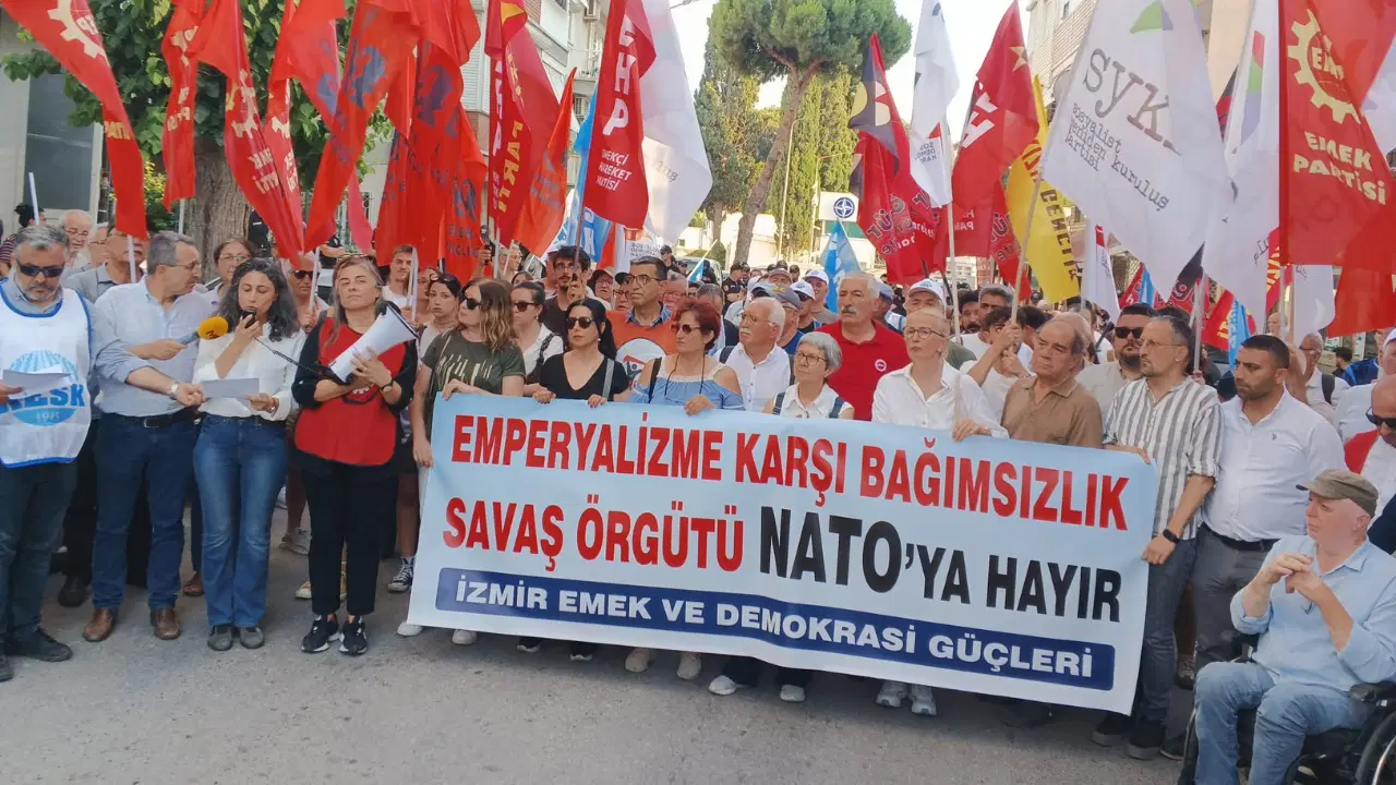 İzmir Emek ve Demokrasi Güçleri: NATO değil halklar kazanacak