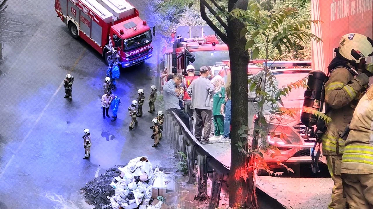 Eyüpsultan’da Kimyasal Madde Paniği: Özel Kıyafetli Ekipler Devreye Girdi, Fabrika Tahliye Edildi