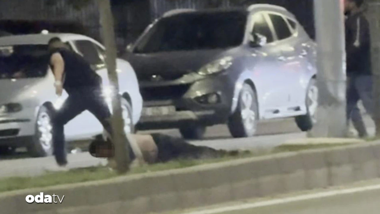 Tokatlayıp yere serdi sürükleyip götürdü