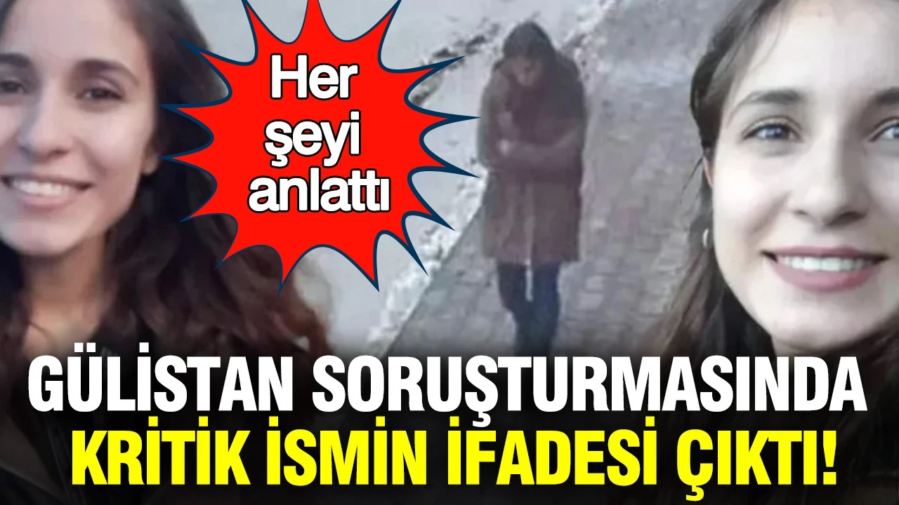 Gülistan Doku soruşturmasında kritik ismin ifadesi ortaya çıktı: Her şeyi tek tek anlattı
