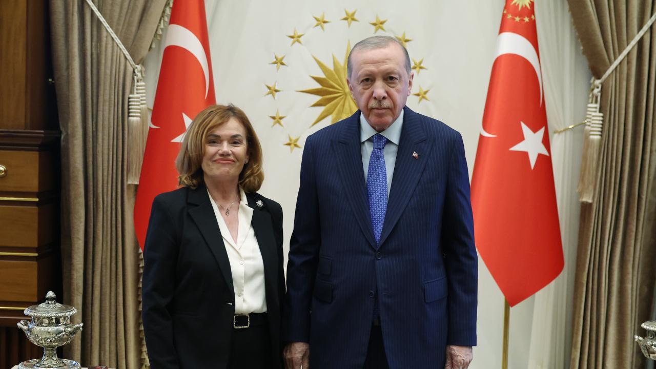 Cumhurbaşkanı Erdoğan, İspanya Anayasa Mahkemesi Başkanvekili Huertas'ı kabul etti